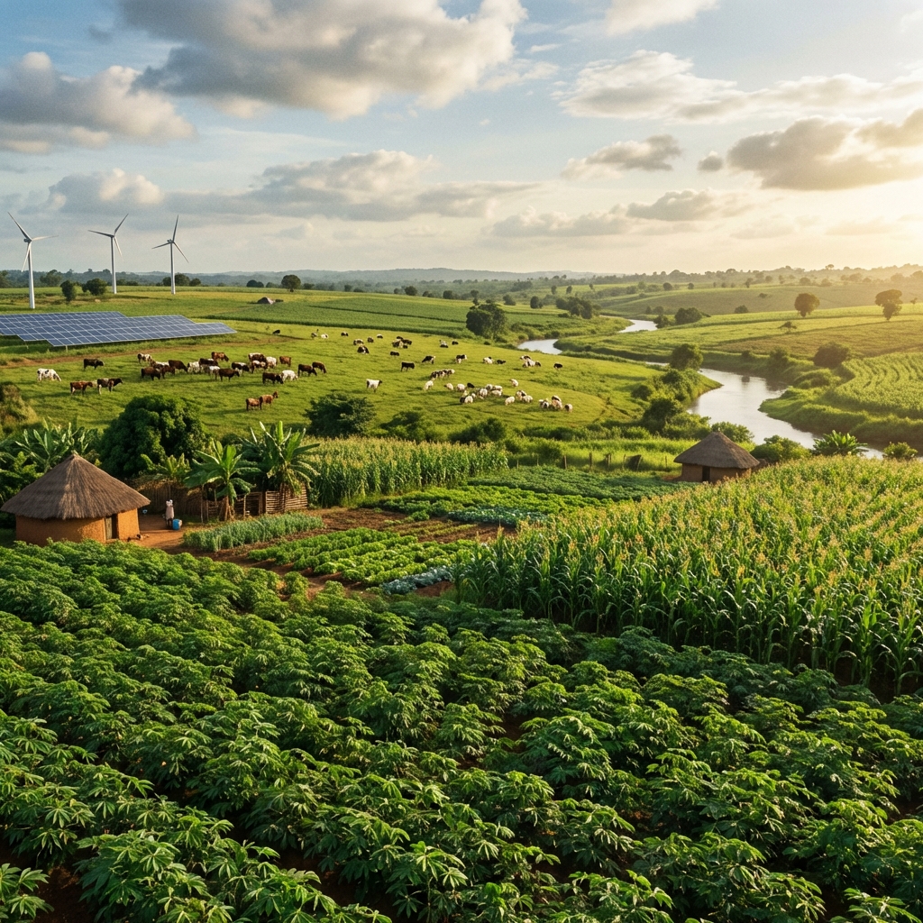 Ailen Farms fields and livestock